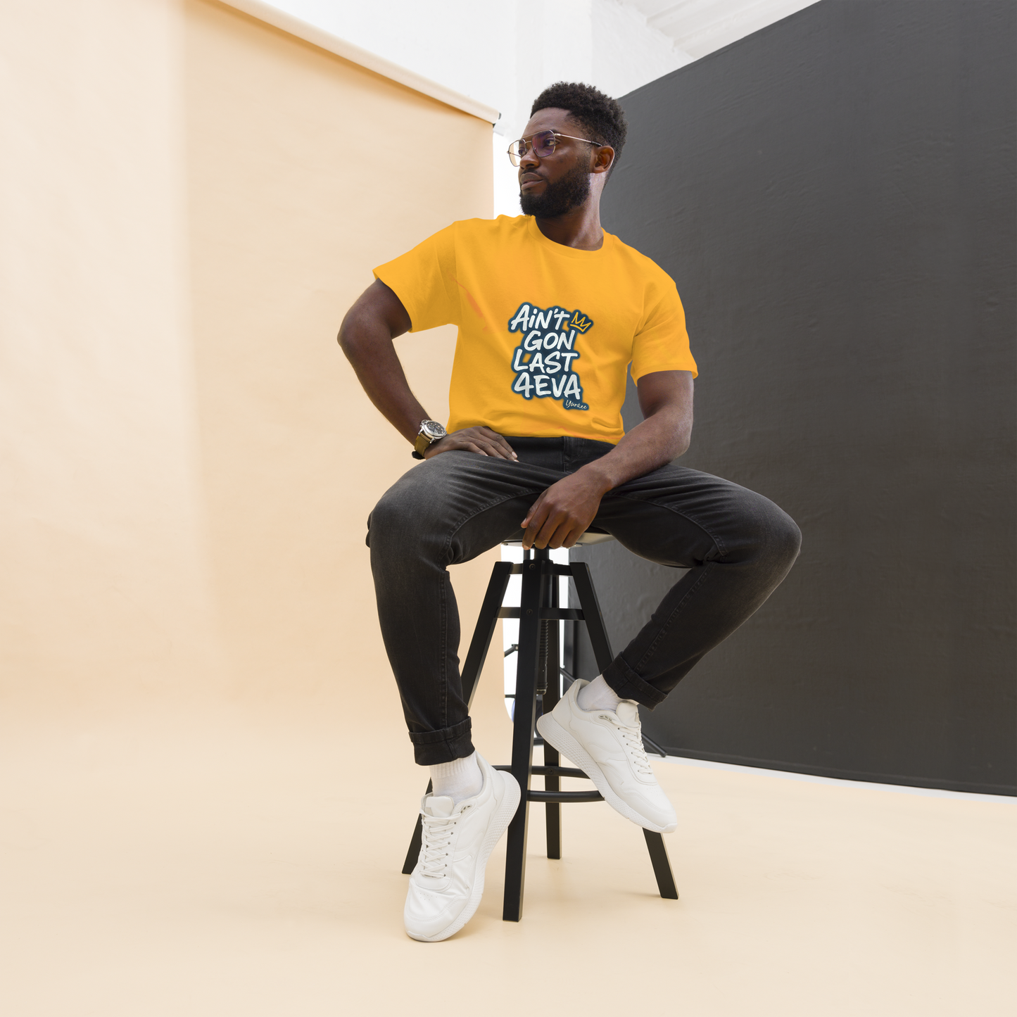 Ain’t Gon Last 4EVA – Yantee Lyric Tee by CutWGold