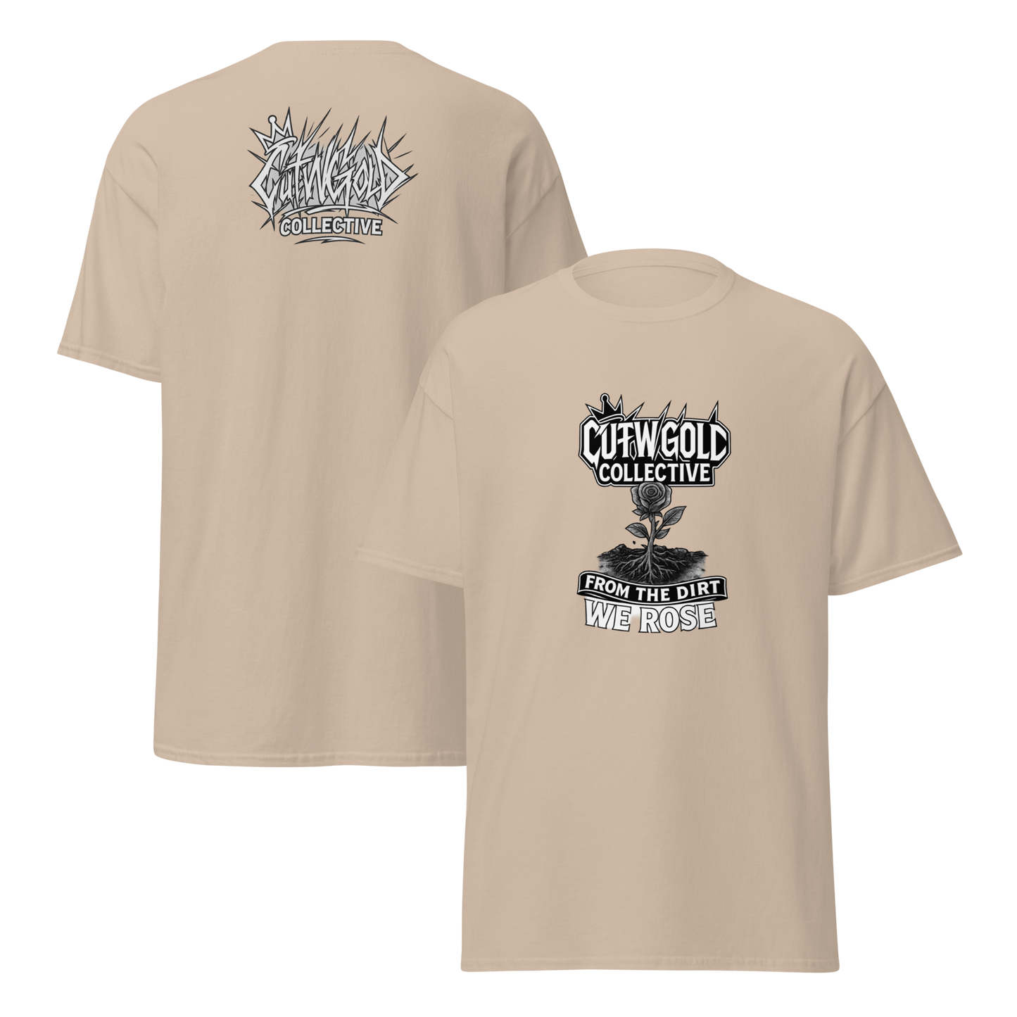 CutWGold Collective “From the Dirt We Rose” Tee