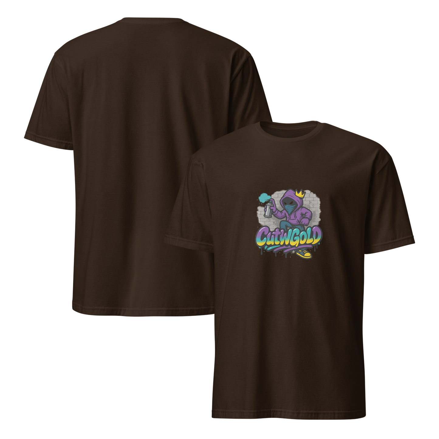 CutWGold Graffiti Crown Tee